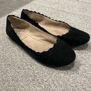 Crown Vintage Black Flats